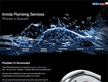 Tablet Screenshot of invictaplumbing.co.uk